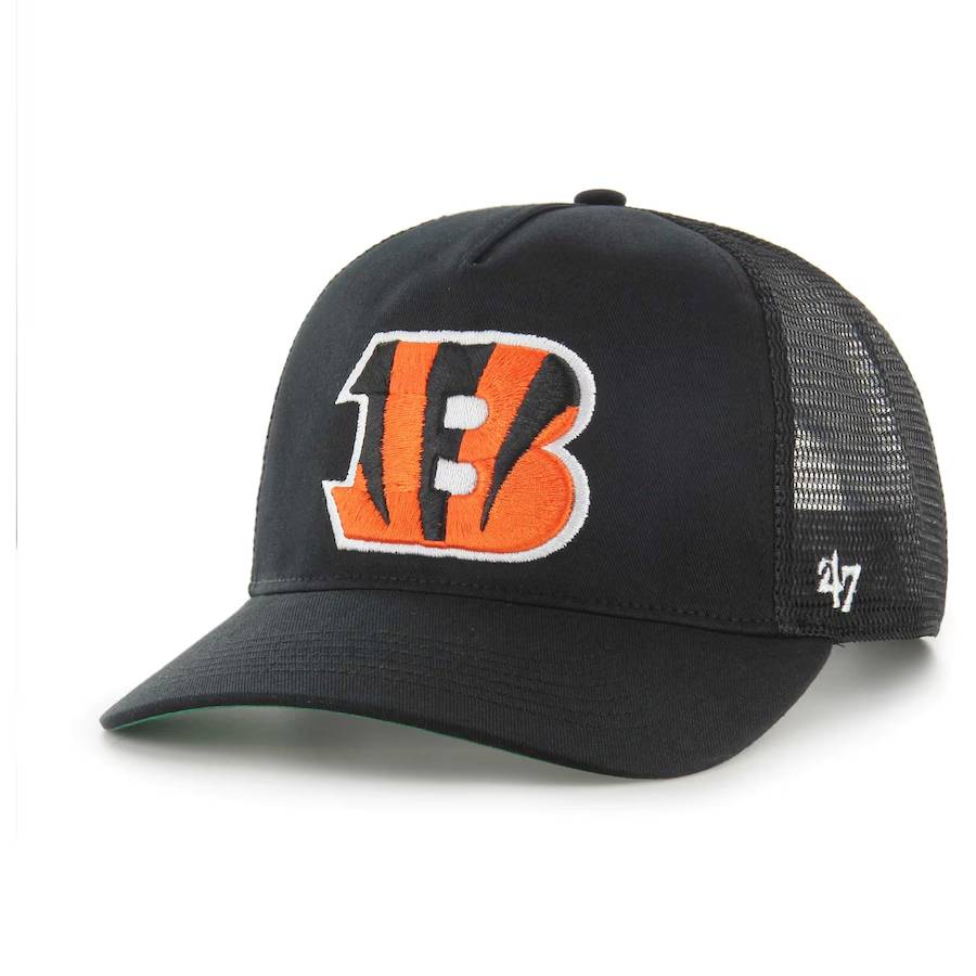 Cincinnati Bengals Jerseys Shop – men8217s 821747 black cincinnati bengals mesh hitch trucker adjustable hat Collection for True Fans