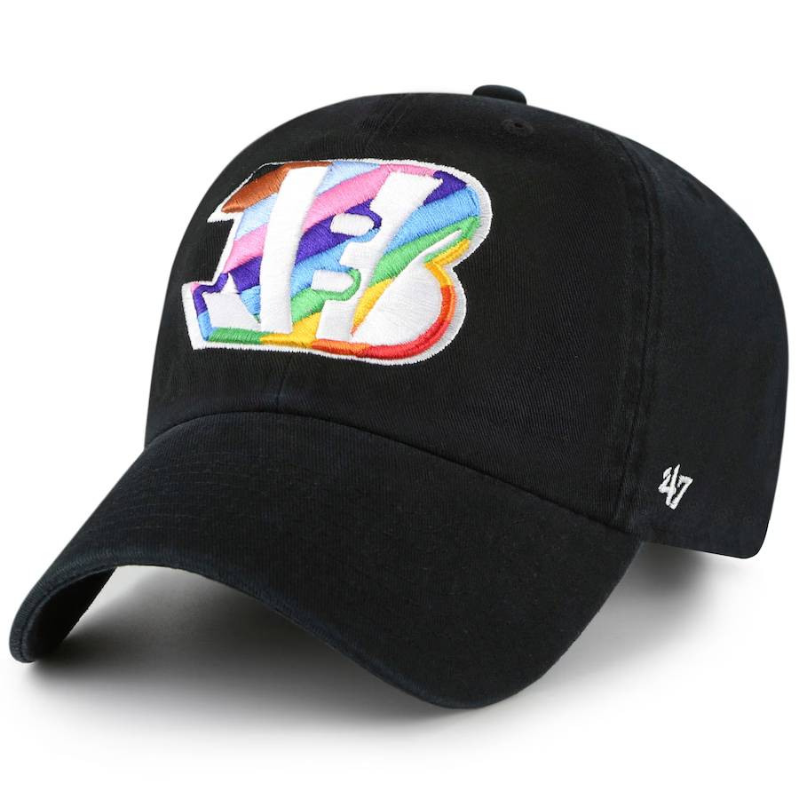 Cincinnati Bengals Jerseys Shop – men8217s 821747 black cincinnati bengals team pride clean up adjustable hat Collection for True Fans