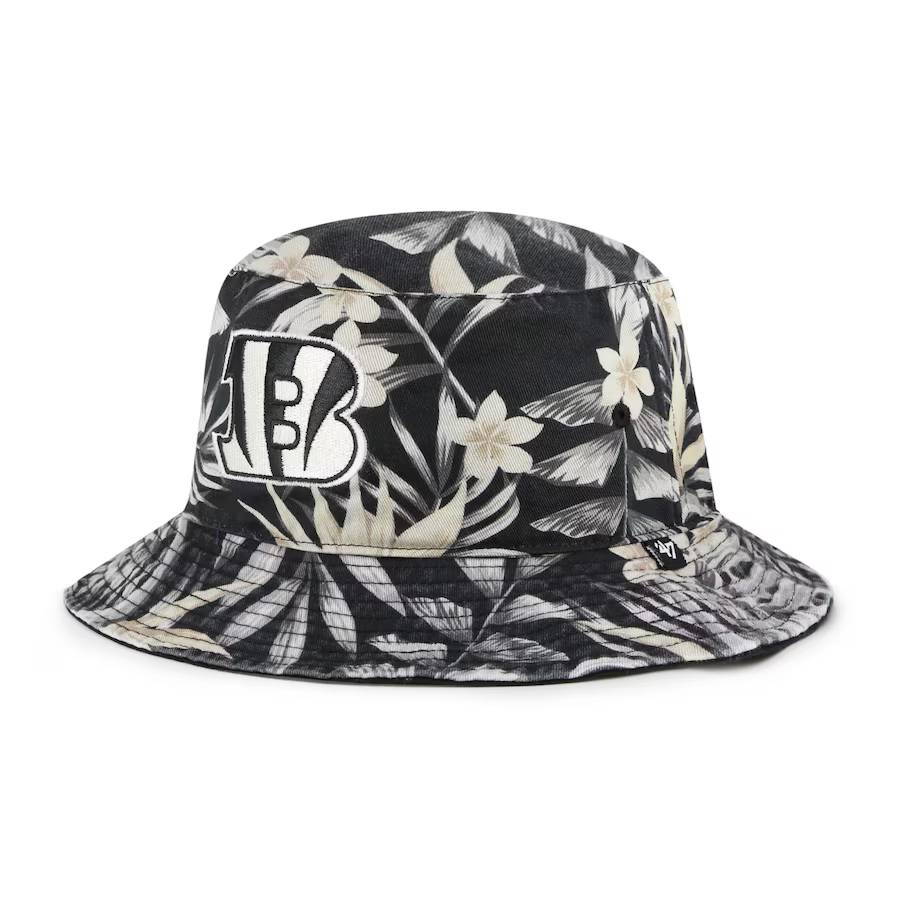 Cincinnati Bengals Jerseys Shop – men8217s 821747 black cincinnati bengals tropicalia bucket hat Collection for True Fans