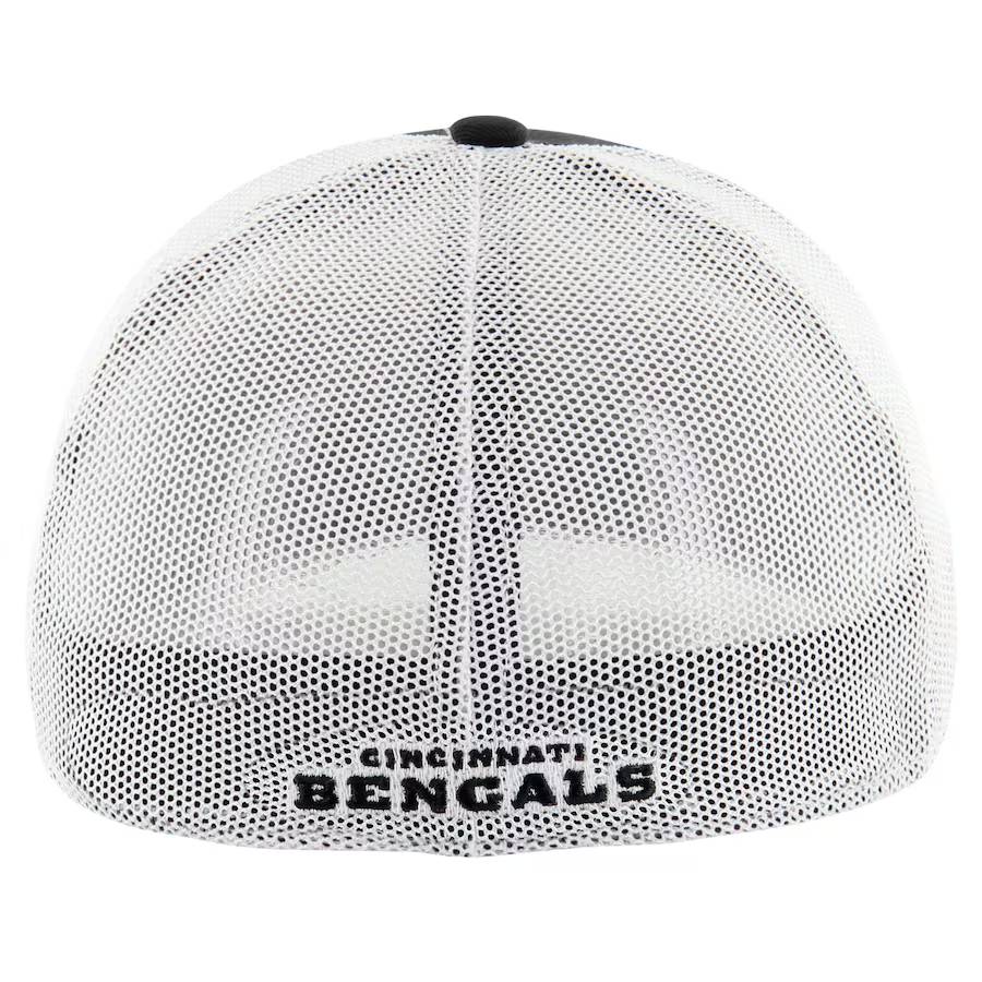 Cincinnati Bengals Jerseys Shop – men8217s 821747 blackwhite cincinnati bengals thrash trophy flex hat Collection for True Fans
