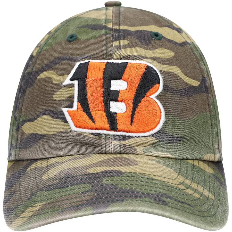 Cincinnati Bengals Jerseys Shop – men8217s 821747 camo cincinnati bengals woodland clean up adjustable hat Collection for True Fans