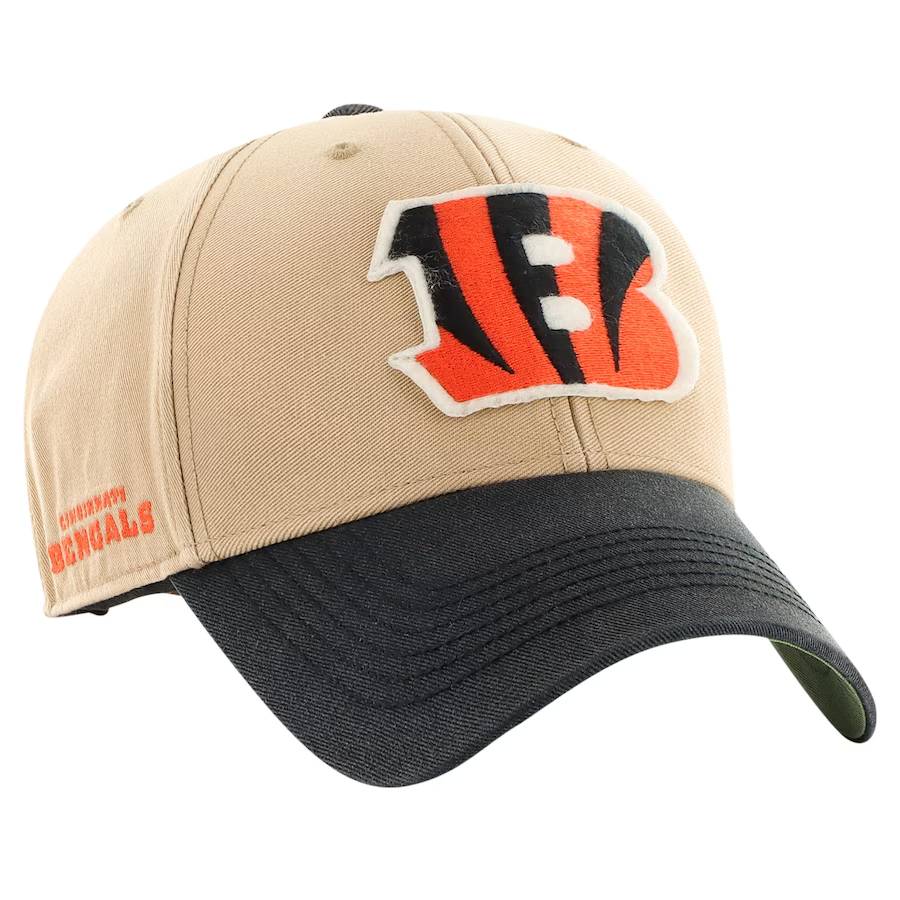 Cincinnati Bengals Jerseys Shop – men8217s 821747 khakiblack cincinnati bengals dusted sedgwick mvp adjustable hat Collection for True Fans