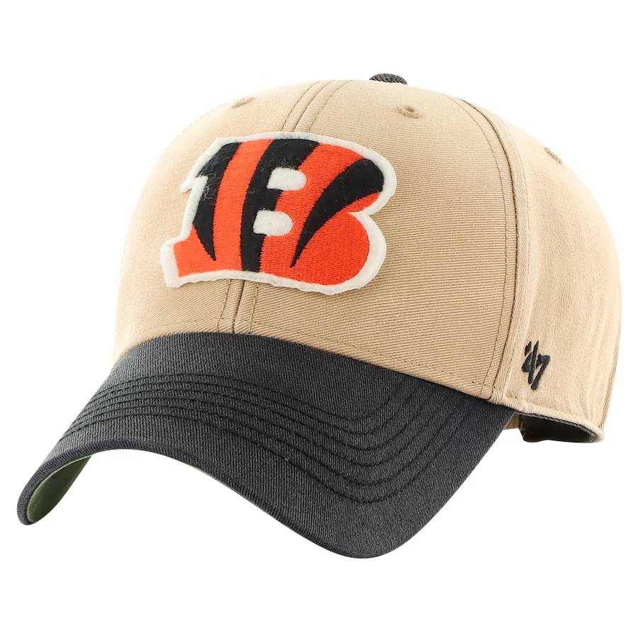 Cincinnati Bengals Jerseys Shop – men8217s 821747 khakiblack cincinnati bengals dusted sedgwick mvp adjustable hat Collection for True Fans