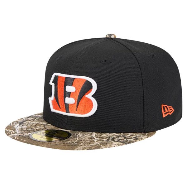 Cincinnati Bengals Jerseys Shop – men8217s new era black cincinnati bengals active two-tone camo 59fifty fitted hat Collection for True Fans