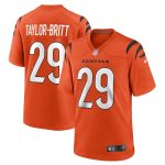Cincinnati Bengals Jerseys Shop – men8217s nike cam taylor-britt orange cincinnati bengals alternate game jersey Collection for True Fans