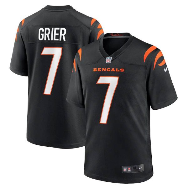 Cincinnati Bengals Jerseys Shop – men8217s nike will grier black cincinnati bengals team game jersey Collection for True Fans