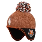Cincinnati Bengals Jerseys Shop – preschool brown cincinnati bengals football head knit hat with pom Collection for True Fans