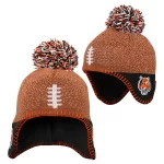 Cincinnati Bengals Jerseys Shop – preschool brown cincinnati bengals football head knit hat with pom Collection for True Fans